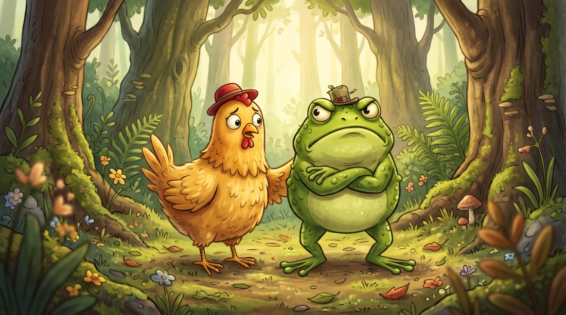 Chicken Licken and The Very Angry Frog